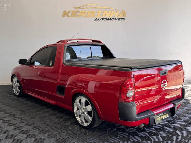 CHEVROLET - MONTANA 1.4 MPFI SPORT CS 8V FLEX 2P MANUAL - 2008/2009 - VERMELHA - R$ 42.900,00