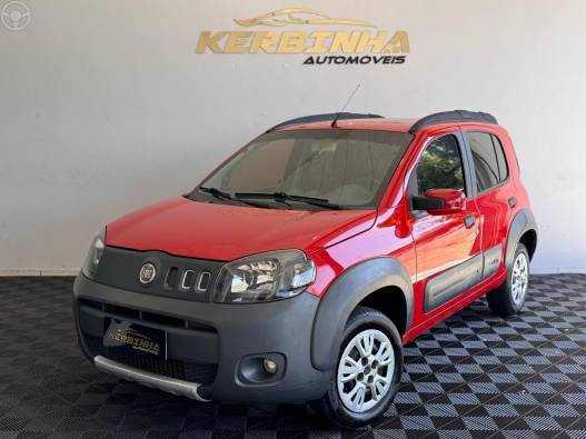 FIAT - UNO 1.0 WAY 8V FLEX 4P MANUAL - 2011/2011 - VERMELHA - R$ 34.900,00