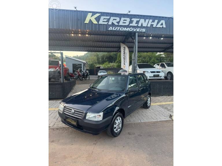 FIAT - UNO 1.0 MPI LE FIRE 8V FLEX 2P MANUAL - 2005/2006 - AZUL - R$ 19.900,00