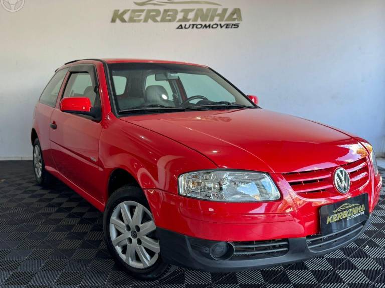 VOLKSWAGEN - GOL 1.0 MI PLUS 8V FLEX 2P MANUAL G.IV - 2007/2008 - VERMELHA - R$ 24.900,00