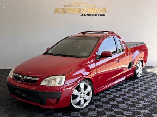 CHEVROLET - MONTANA 1.4 MPFI SPORT CS 8V FLEX 2P MANUAL - 2008/2009 - VERMELHA - R$ 42.900,00