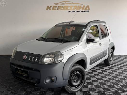 FIAT - UNO 1.3 WAY 8V FLEX 4P MANUAL - 2014/2014 - PRATA - R$ 39.900,00