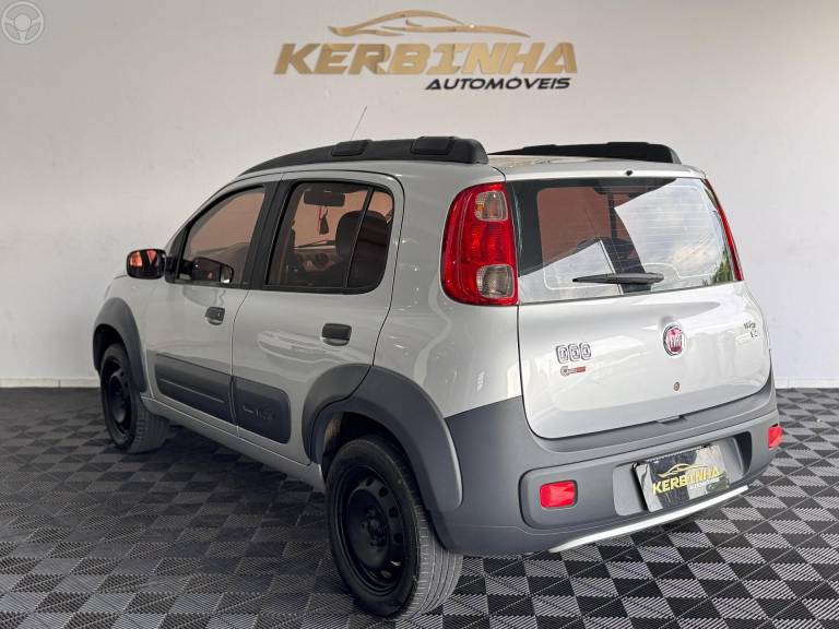 FIAT - UNO 1.3 WAY 8V FLEX 4P MANUAL - 2014/2014 - PRATA - R$ 39.900,00