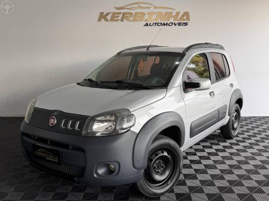 FIAT - UNO 1.3 WAY 8V FLEX 4P MANUAL - 2014/2014 - PRATA - R$ 39.900,00