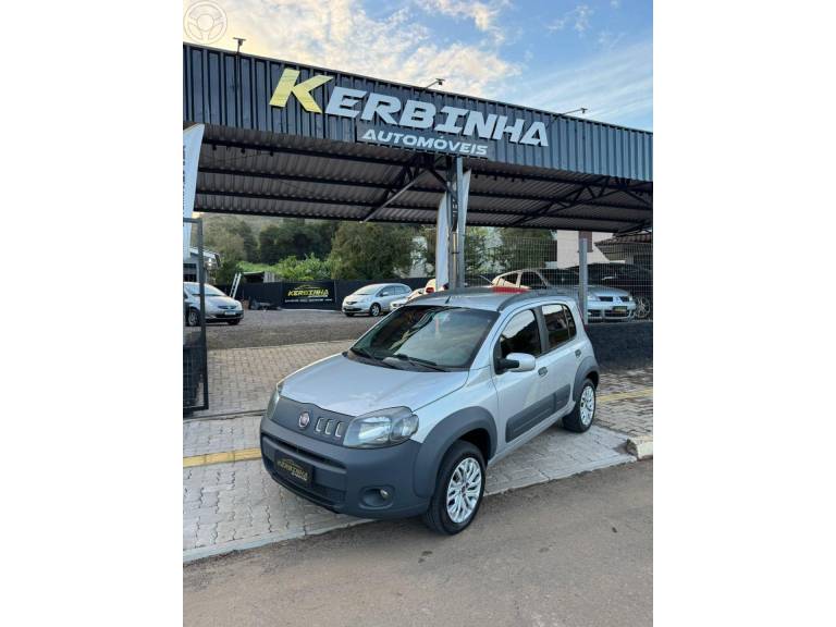 FIAT - UNO 1.4 ATTRACTIVE 8V FLEX 2P MANUAL - 2014/2014 - PRATA - R$ 36.900,00